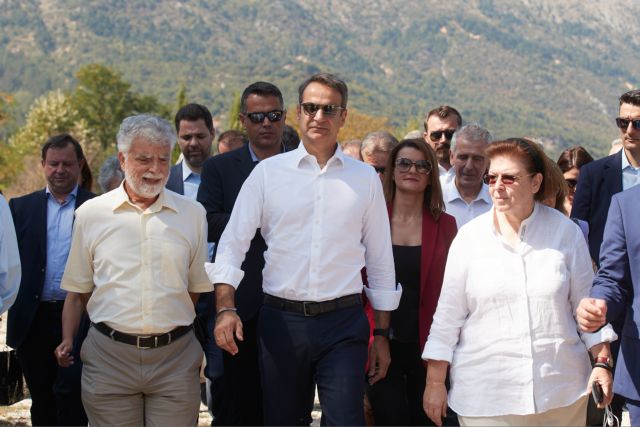 Στο αρχαίο θέατρο της Δωδώνης ο Κυριάκος Μητσοτάκης