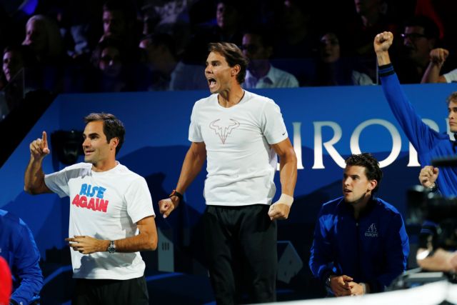 «Πάμε! Πάμε!» – Ο Ναδάλ εμψυχώνει τον Τσιτσιπά στα… ελληνικά