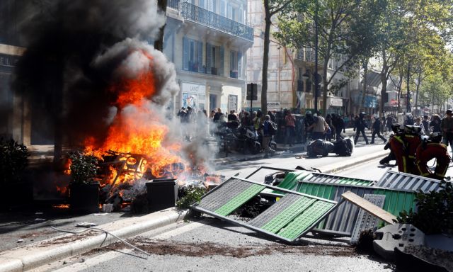 Παρίσι: Επεισόδια στην πορεία για την κλιματική αλλαγή