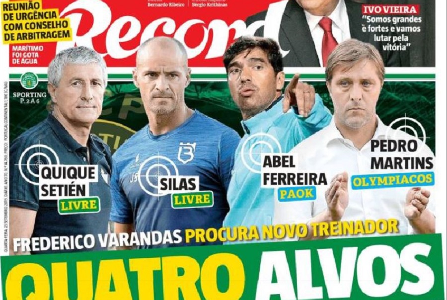 Στο στόχαστρο της Σπόρτινγκ Λισαβόνας οι Φερέιρα και Μαρτίνς