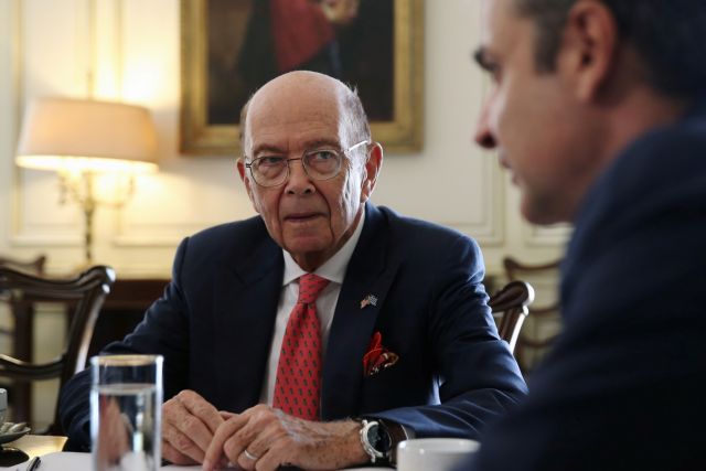 Commerce Secretary Wilbur Ross' visit stirs hopes of US investment in Greece | tanea.gr