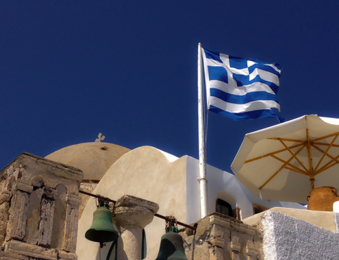 Η γαλανόλευκη, το ιερό εθνικό σύμβολο