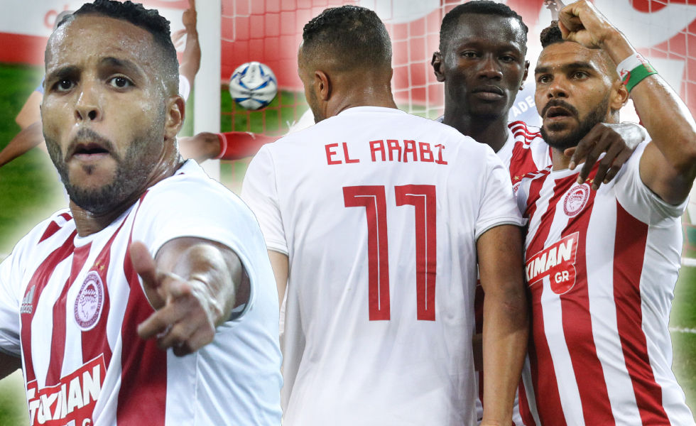Ολυμπιακός: Εύκολη νίκη με ηγέτες Σουντανί και Ελ Αραμπί