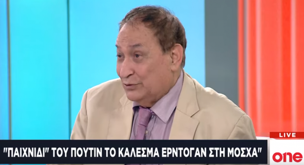 Ο Π. Νεάρχου αναλύει στο One Channel : Για την Ελλάδα, δεν πρέπει να επιτύχει ο Ερντογάν