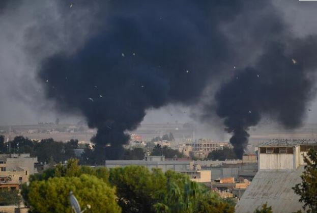 Συρία : Οι πρώτες εικόνες των τουρκικών βομβαρδισμών