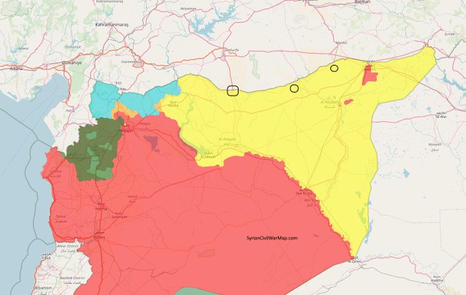Εισβολή στη Συρία : Τα εδάφη που θέλει να πάρει ο Ερντογάν