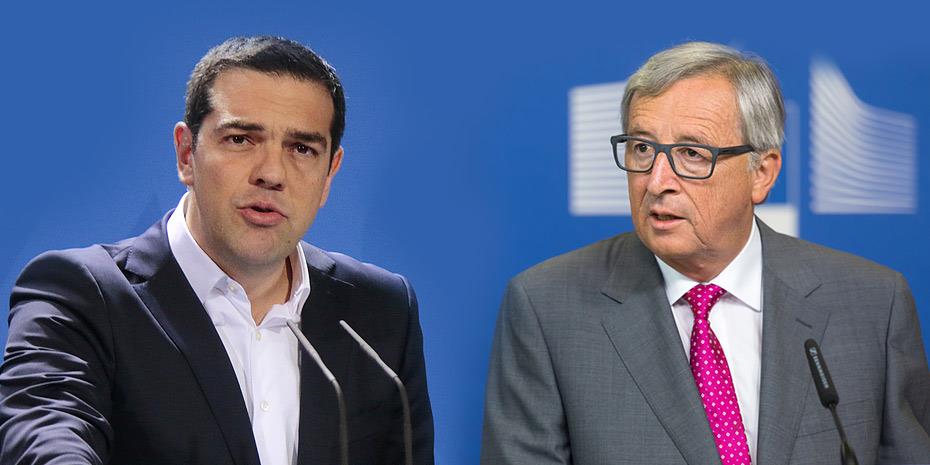 Τσίπρας σε Γιούνκερ : Ενταξη της Β. Μακεδονίας και κυρώσεις στην Τουρκία