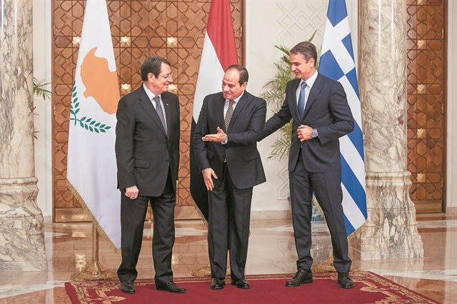 Τριμερής στόχος να χτίσουν νέες συμμαχίες στην Ανατολική Μεσόγειο