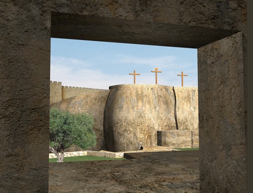 Πώς ήταν ο Γολγοθάς και ο τάφος του Χριστού το 33 μ.Χ.