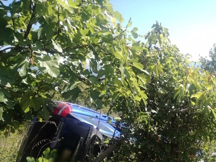 Λαμία: Αγιο είχαν δύο άνδρες που έπεσαν με ΙΧ σε γκρεμό