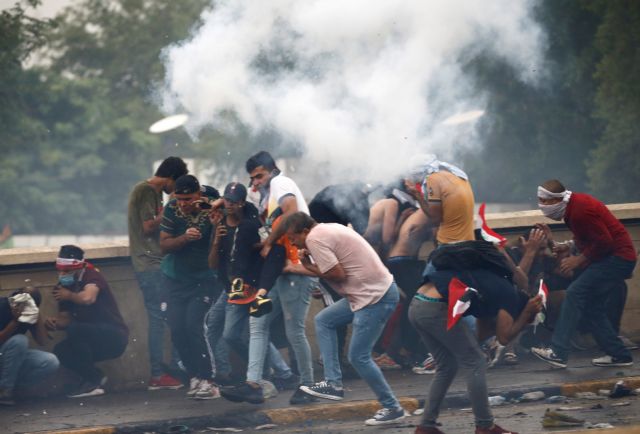 Ιράκ : 23 νεκροί σε αντικυβερνητικές διαδηλώσεις – Δέχτηκαν πυρά από την αστυνομία