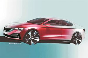 Πρώτο σκίτσο από τη νέα Octavia