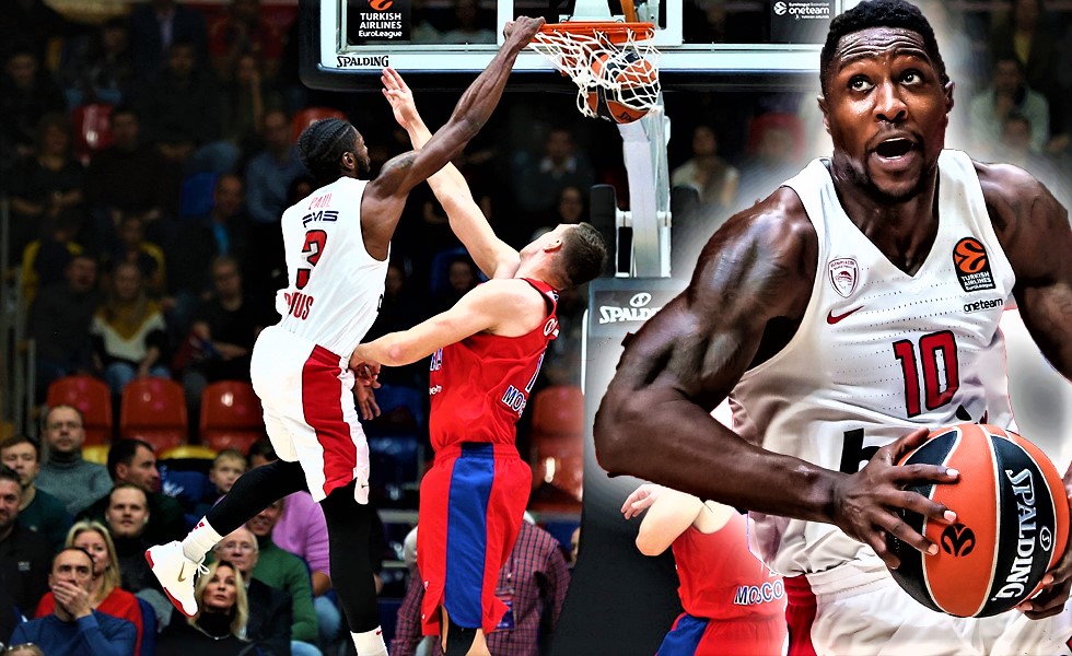 Αφησε άφωνη την Ευρώπη ο Ολυμπιακός 79-84