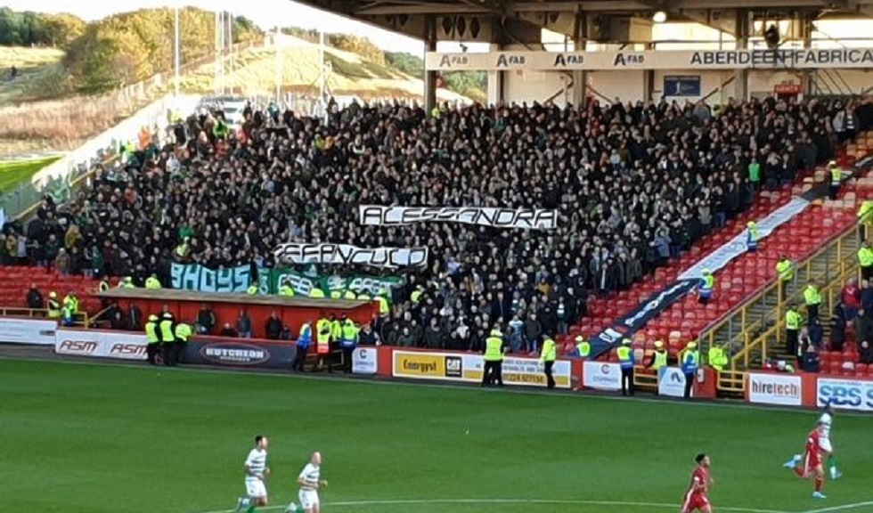 Η απάντηση των οπαδών της Σέλτικ στην εγγονή του Μουσολίνι