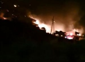 Πόρτο Ράφτη : Προσαγωγή ατόμου για τη μεγάλη φωτιά – Ολονύκτια μάχη των πυροσβεστών