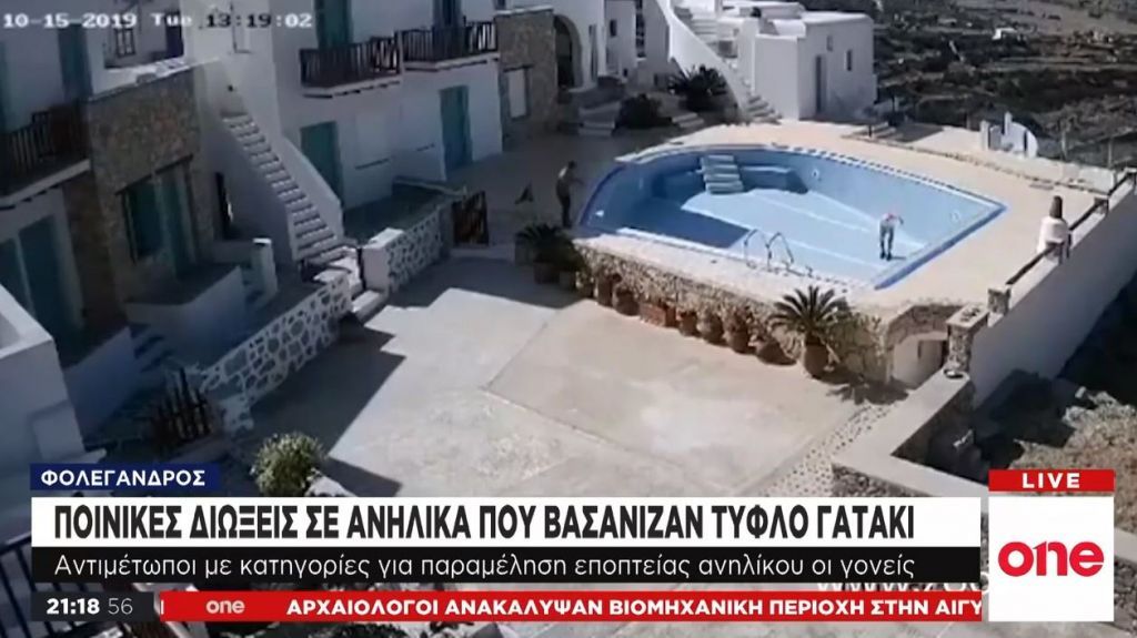 Φολέγανδρος : Ποινική δίωξη στους μαθητές που κακοποίησαν τυφλή γάτα