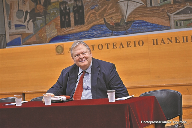 Οταν ο Ευάγγελος Βενιζέλος επέστρεψε στα έδρανα του ΑΠΘ