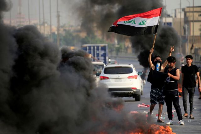Ιράκ : 60 νεκροί και 1.600 τραυματίες σε διαδηλώσεις κατά της ανεργίας και της διαφθοράς