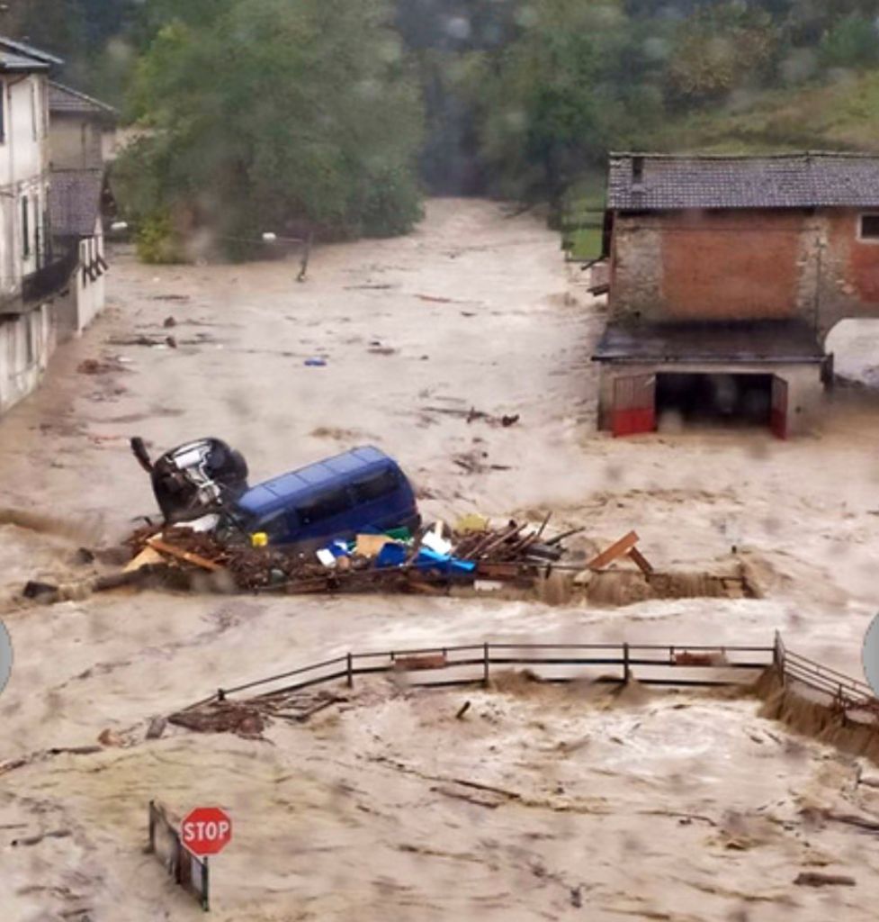 Ιταλία : Ενας νεκρός και μεγάλες καταστροφές από σαρωτικές πλημμύρες