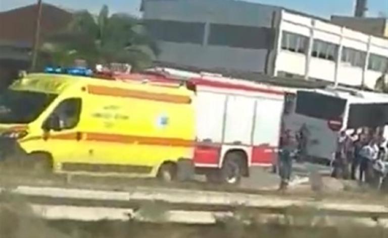 Τροχαίο με λεωφορείο των ΚΤΕΛ στη Θεσσαλονίκη – 12 τραυματίες