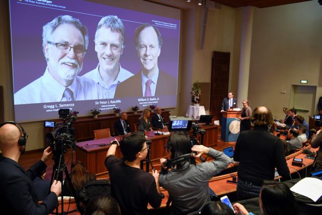 Νόμπελ Ιατρικής σε ερευνητές που άνοιξαν δρόμο για θεραπεία αναιμίας και καρκίνων