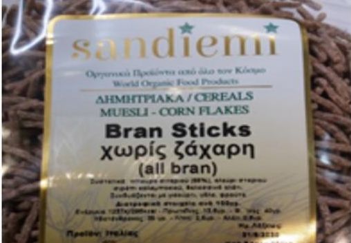 Ανάκληση δημητριακών από τον ΕΦΕΤ