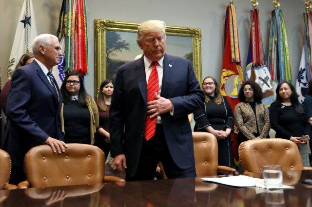 Ευχαριστημένος ο Τραμπ : Τελειώνουμε με τους ατελείωτους πολέμους