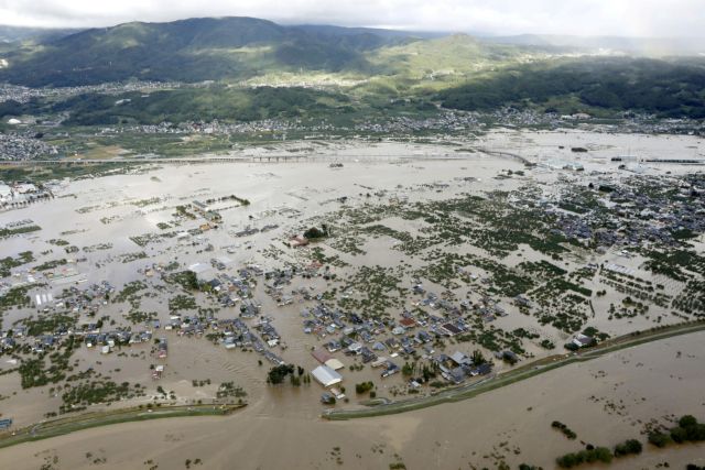 Ιαπωνία : Βύθισε πλοίο ο τυφώνας Χαγκίμπις