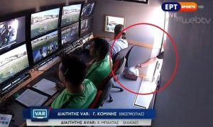 VAR: Απολύθηκε ο υπάλληλος που πήγε τα σουβλάκια στο Λαμία – Παναθηναϊκός