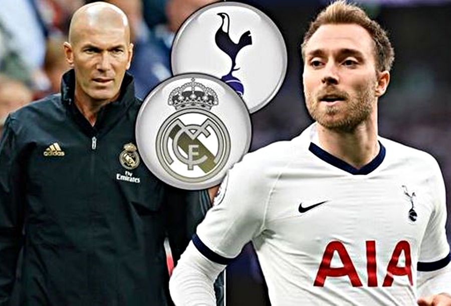 Επαφές με τη Ρεάλ Μαδρίτης έχει ο Ερικσεν