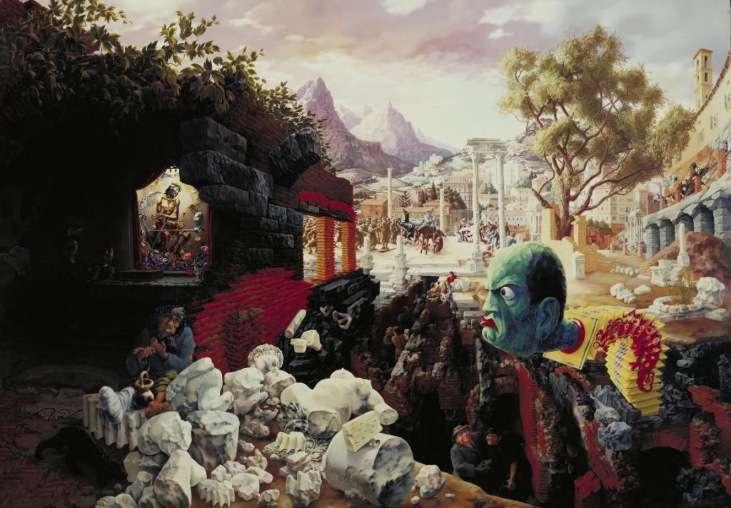 Πίνακας του Μπλούμε είχε προβλέψει το πρόβλημα με τα απορρίμματα στην Ρώμη
