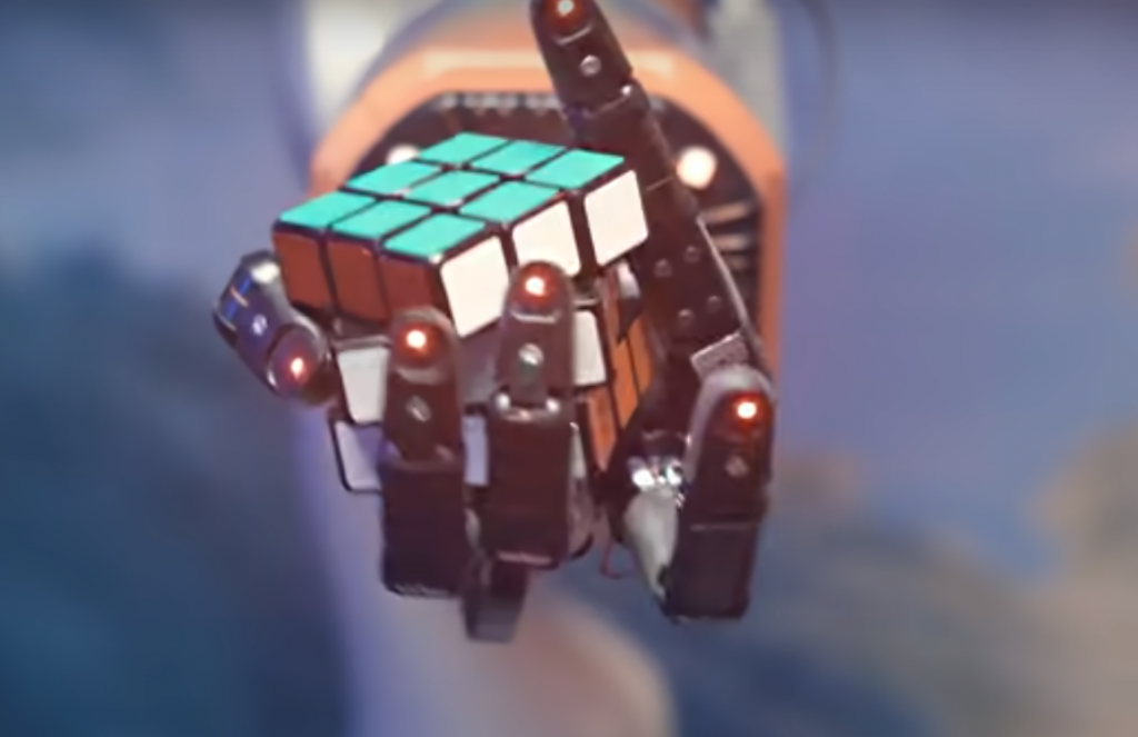 Το ρομπότ που λύνει τον κύβο του Ρούμπικ σε 4 λεπτά… με το ένα χέρι