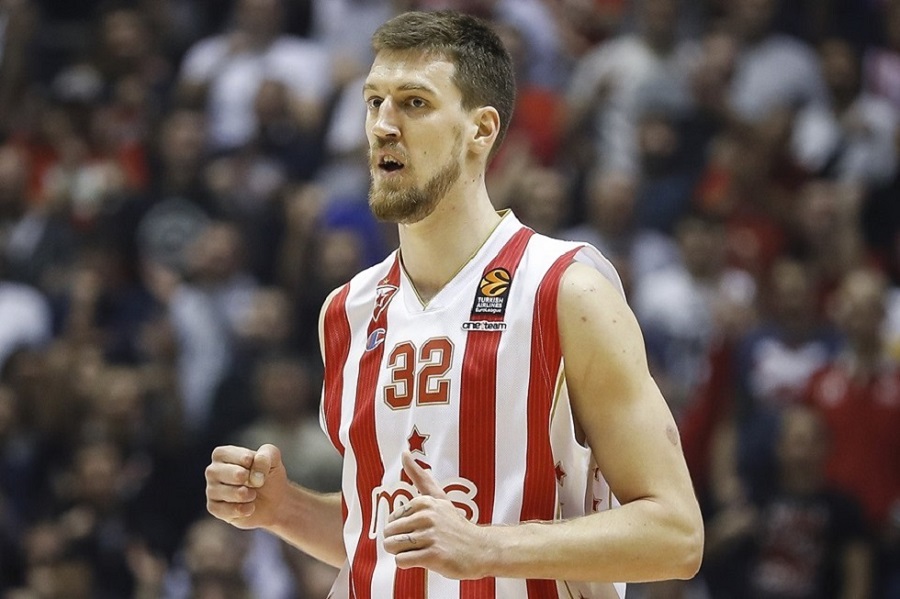 Ερυθρός Αστέρας: Σε 10 μέρες επιστρέφει στο παρκέ ο Κούζμιτς