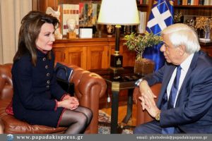 Συνάντηση Παυλόπουλου – Αγγελοπούλου: «Ενωμένοι μπορούμε να κάνουμε πολλά»