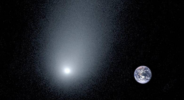 Ο διαστρικός κομήτης Μπορίσοφ με ουρά 14 φορές μεγαλύτερη από τη Γη που πλησιάζει