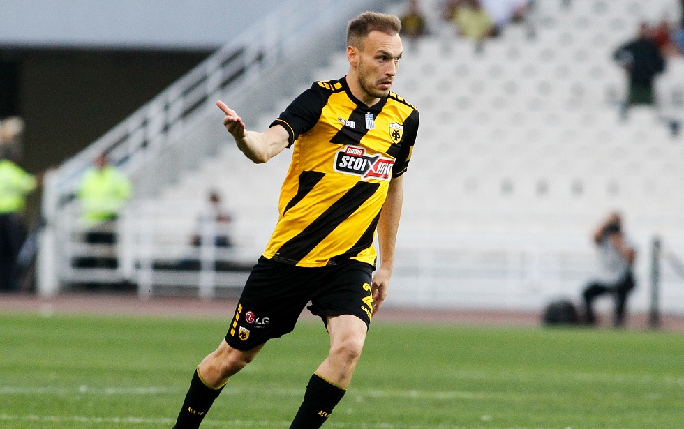 Με γκολάρα του Μπακάκη άνοιξε το σκορ στο ΟΑΚΑ η ΑΕΚ