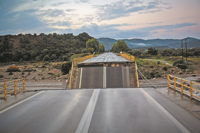Μετρούν πληγές από το πέρασμα του Γηρυόνη