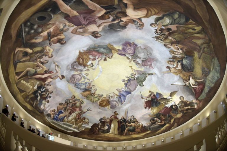 Κωνσταντίνος Μπρουμίδης : Ο άνθρωπος που ζωγράφισε το αμερικανικό Καπιτώλιο | tanea.gr