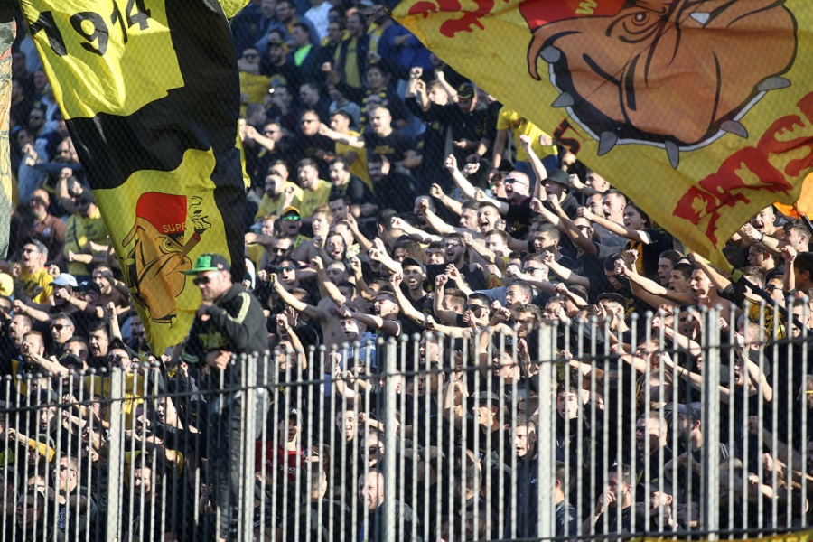 Άρης : Στην κερκίδα του «Κλεάνθης Βικελίδης»