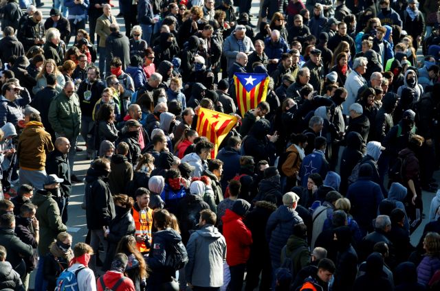 Νέα διαδήλωση υπέρ της ανεξαρτησίας στην Καταλονία