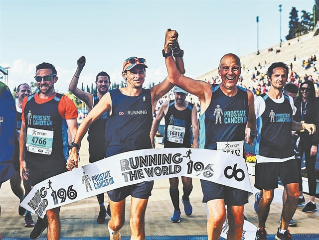 Ο γύρος του κόσμου σε 196 Μαραθωνίους