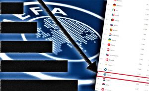 Βαθμολογία UEFA : Συνεχίζεται ο κατήφορος για το ελληνικό ποδόσφαιρο