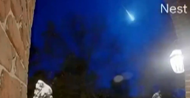 ΗΠΑ: Φλεγόμενος μετεωρίτης στον ουρανό του Σεντ Λούις