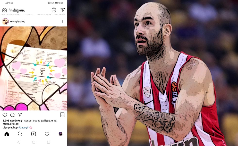 Κορίτσι το έκτο παιδί του Βασίλη Σπανούλη