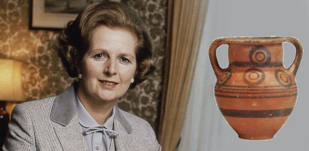 Το αρχαίο αγγείο, το κυπριακό δώρο και η δημοπρασία της Μάργκαρετ Θάτσερ