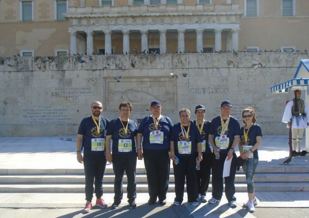 Η προσπάθεια επτά μαχητών της ζωής να λάβουν μέρος στον 37ο Αυθεντικό Μαραθώνιο