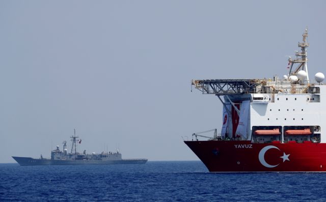 Τουρκικό πολεμικό πλοίο εκδίωξε ισραηλινό ερευνητικό από την κυπριακή ΑΟΖ