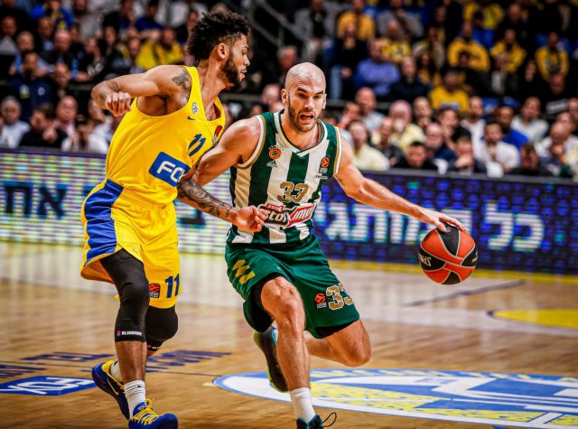 Μακάμπι Τελ Αβίβ – Παναθηναϊκός 88-79