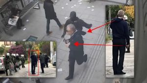 Ellinika Hoaxes : Ο ηλικιωμένος στο Μαρούσι είναι αστυνομικός, όχι πολίτης