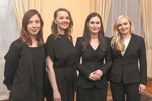 Κυβερνητικός συνασπισμός με επικεφαλής μόνο γυναίκες
